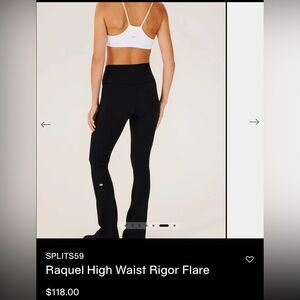 Split 59 Flare Pant with Tags